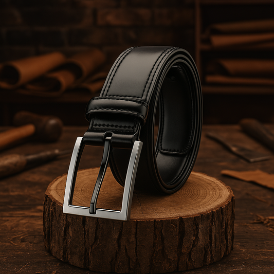 Elliot Leather Belt Classic Black (Bestseller)