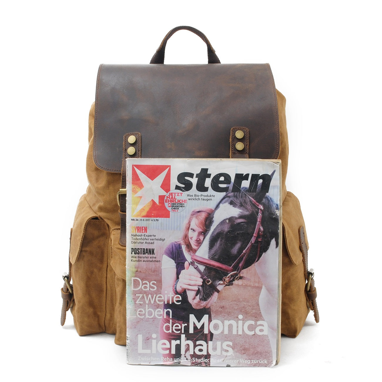 Waxed Canvas Backpack | VIENNA