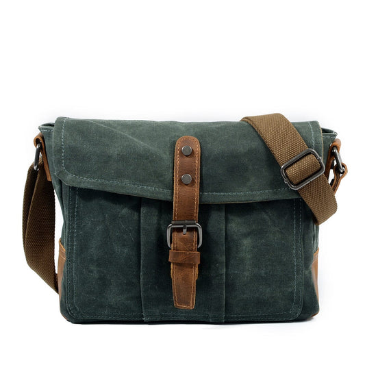 Small Canvas Messenger Bag | PARIS