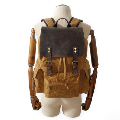 Waxed Canvas Backpack | VIENNA