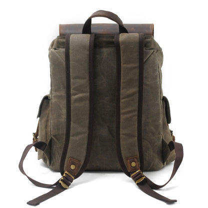 Waxed Canvas Backpack | VIENNA
