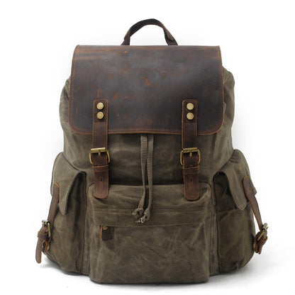 Waxed Canvas Backpack | VIENNA